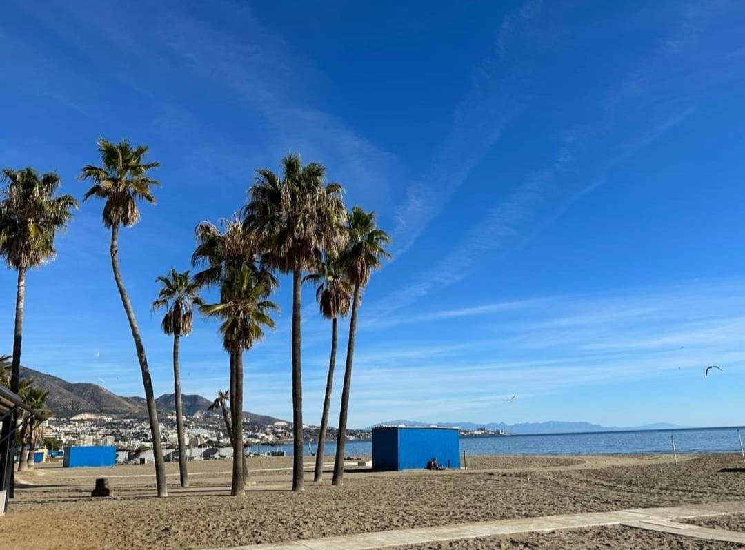 Luxury Beachfront Apartment With Pool, Sauna, Fitness And Gym In Province Malaga, Andalusia Mijas Kültér fotó