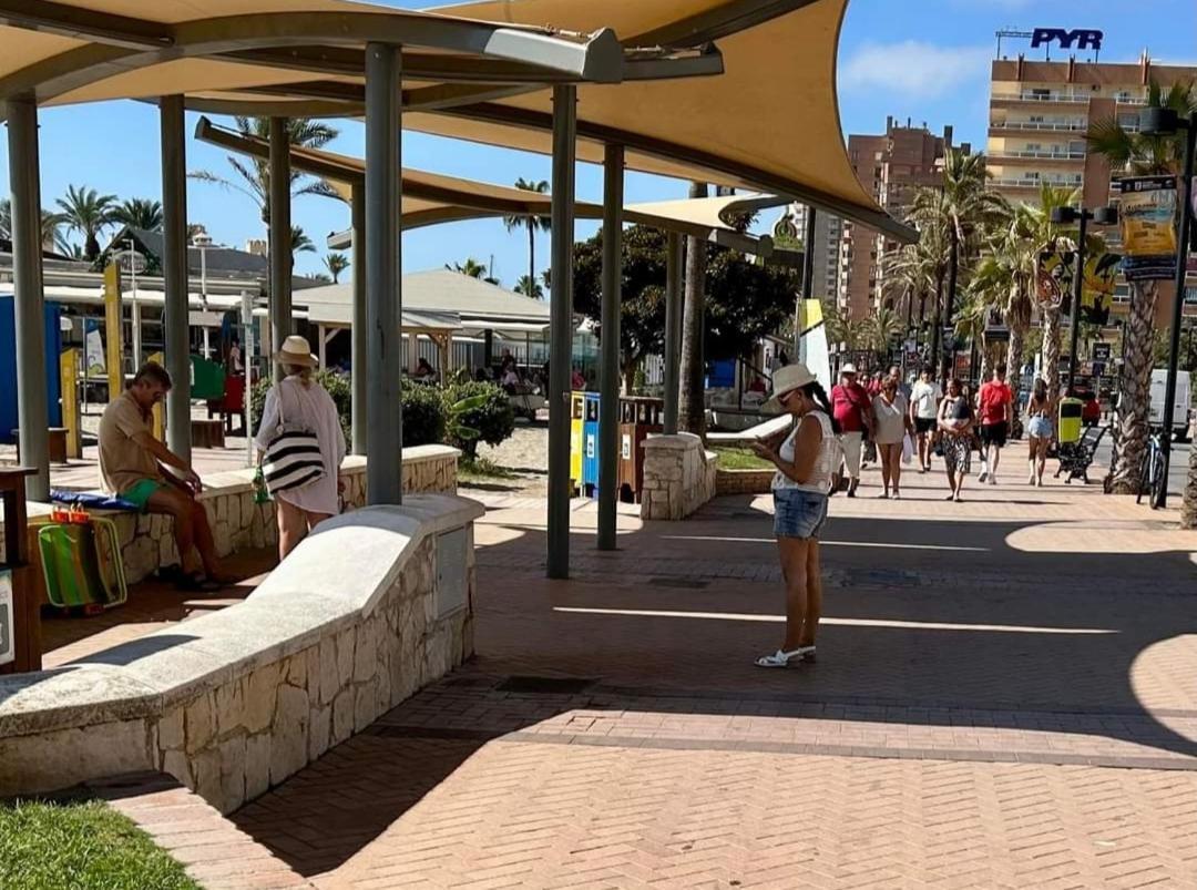 Luxury Beachfront Apartment With Pool, Sauna, Fitness And Gym In Province Malaga, Andalusia Mijas Kültér fotó